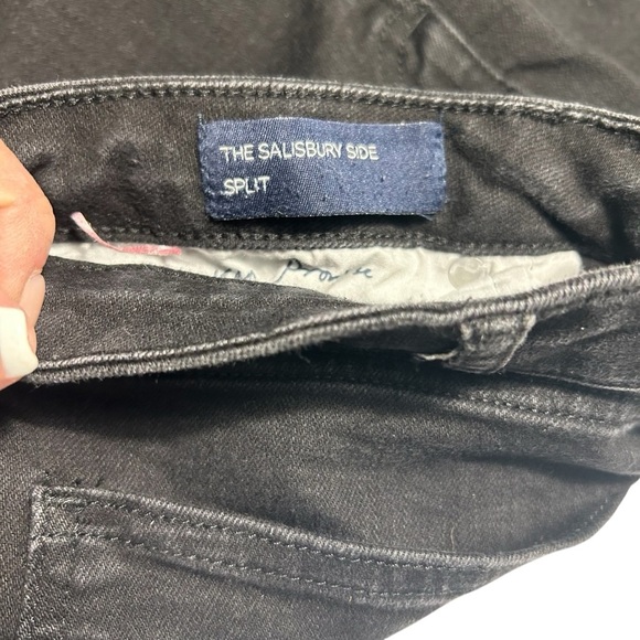 Boden the Salsbury Side Split Black Denim Jeans Womens 14R - Picture 9 of 15